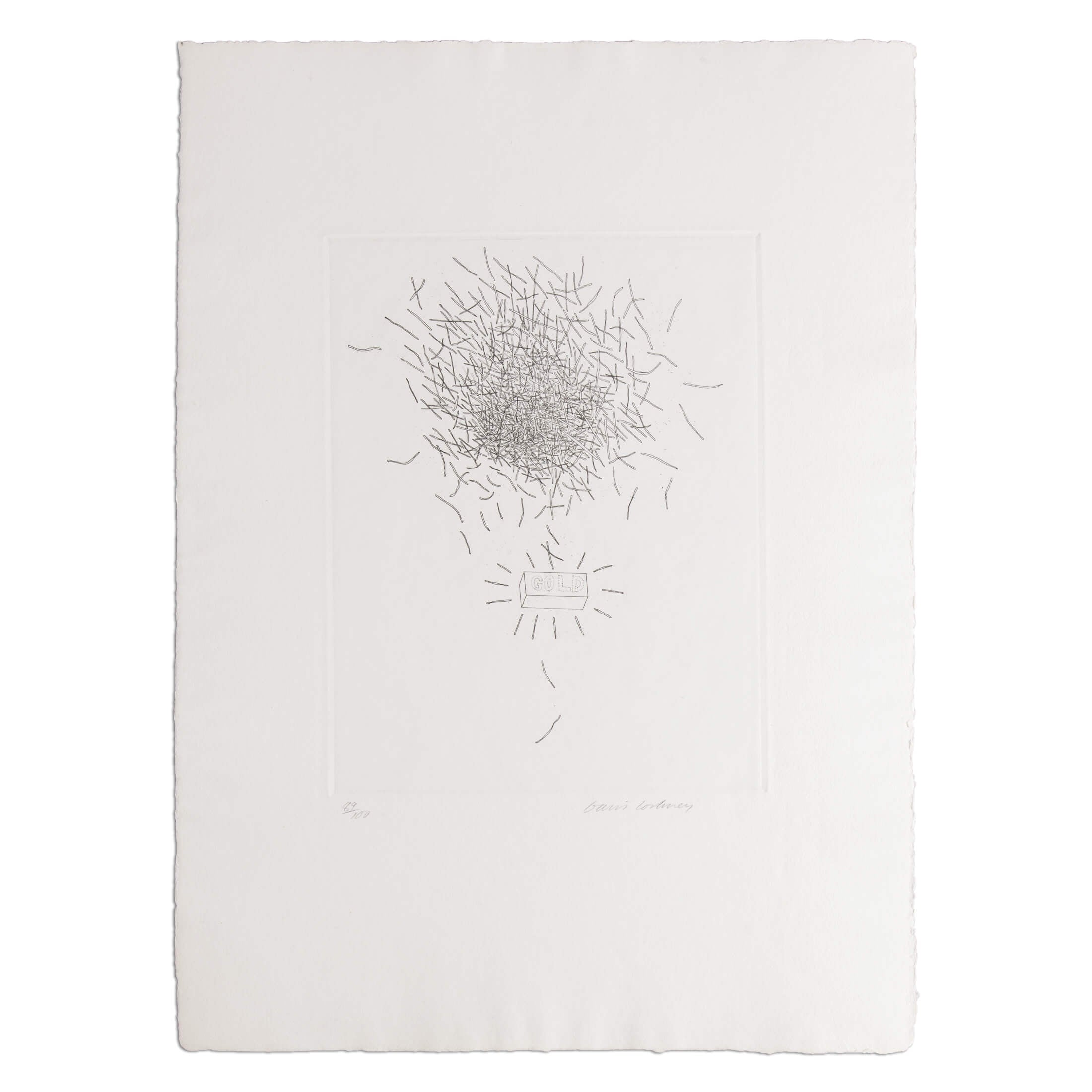 David Hockney — Gold
