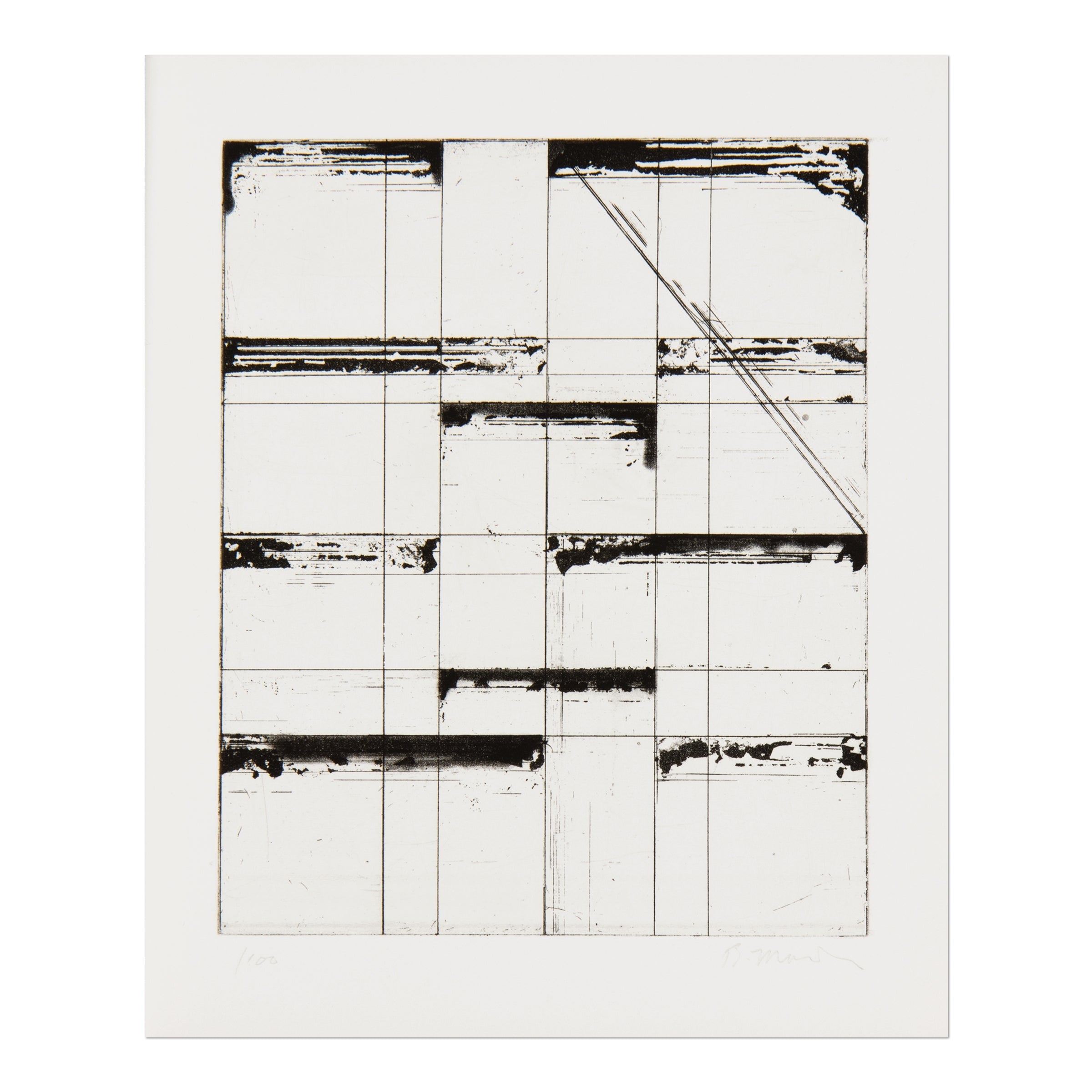 Brice Marden — Etching for Parkett