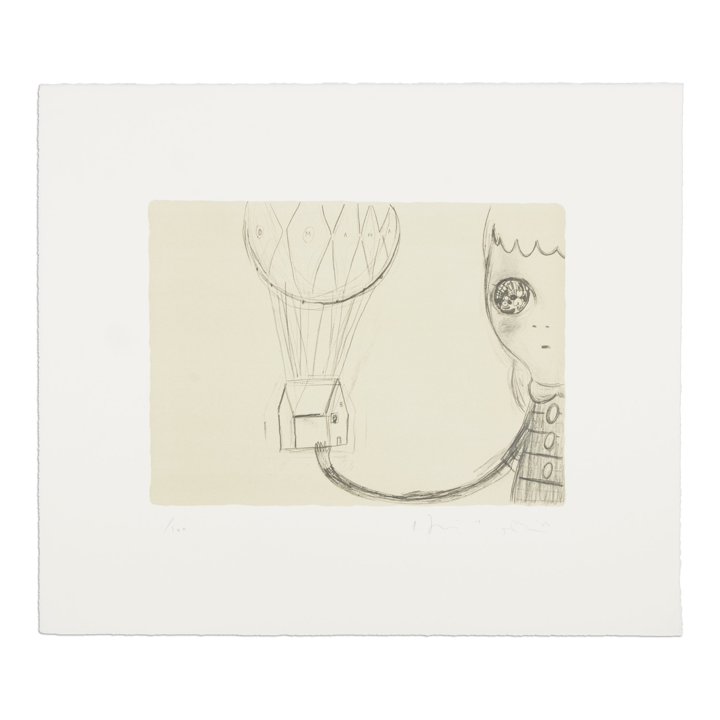 Yoshitomo Nara — Yoshitomo Nara and Hiroshi Sugito - Untitled (Omaha)