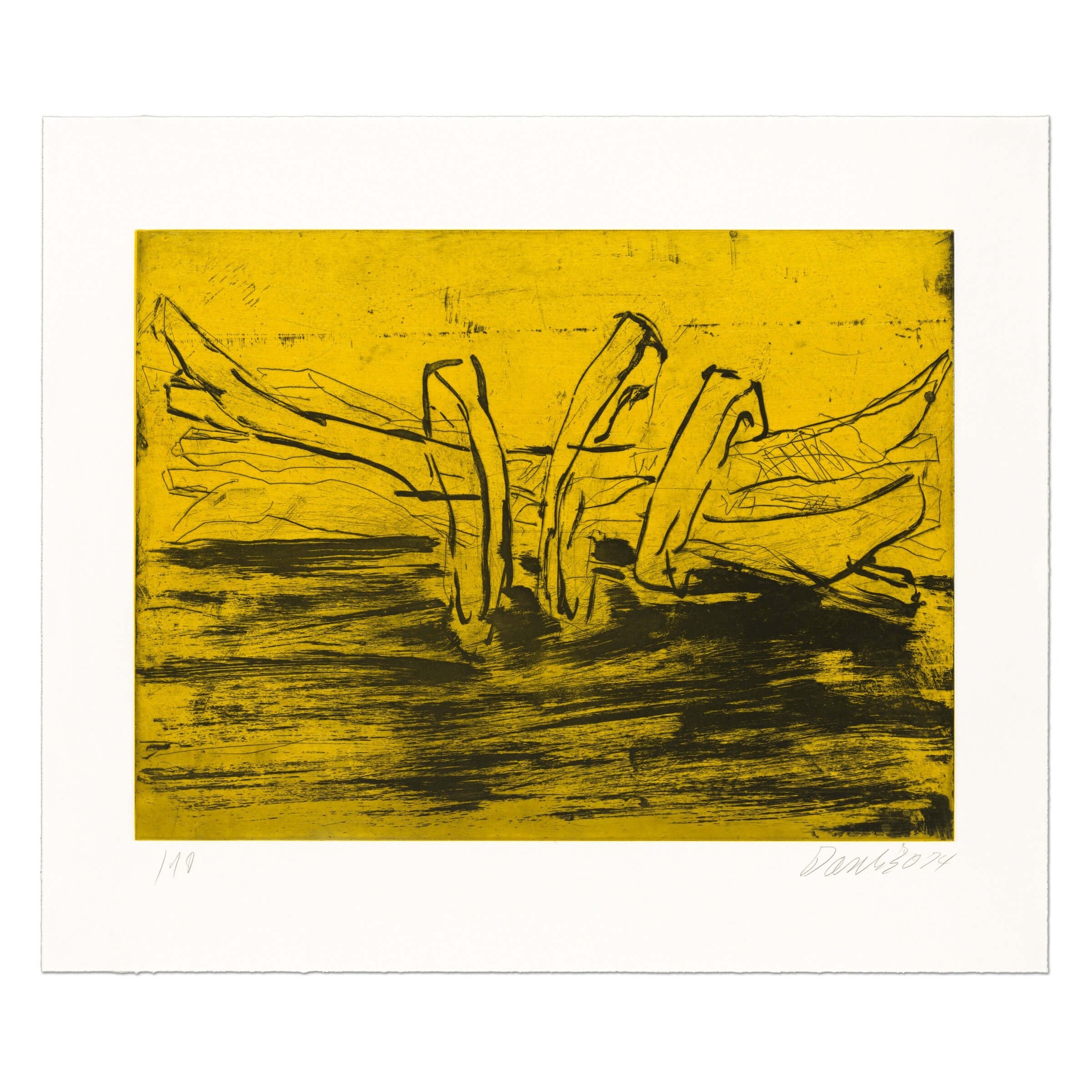 Georg Baselitz — Winterschlaf X