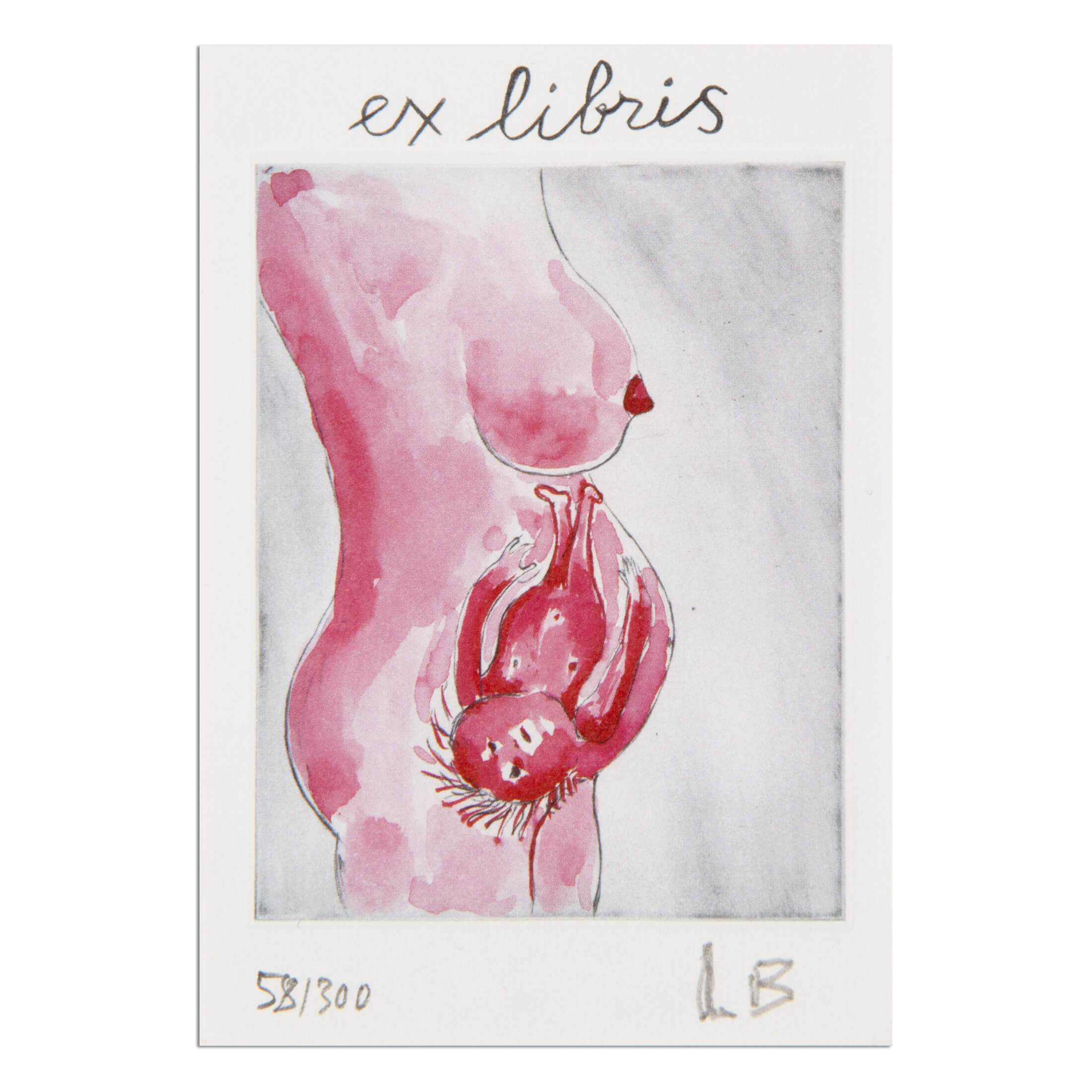 Louise Bourgeois — The Reticent Child (Ex Libris)