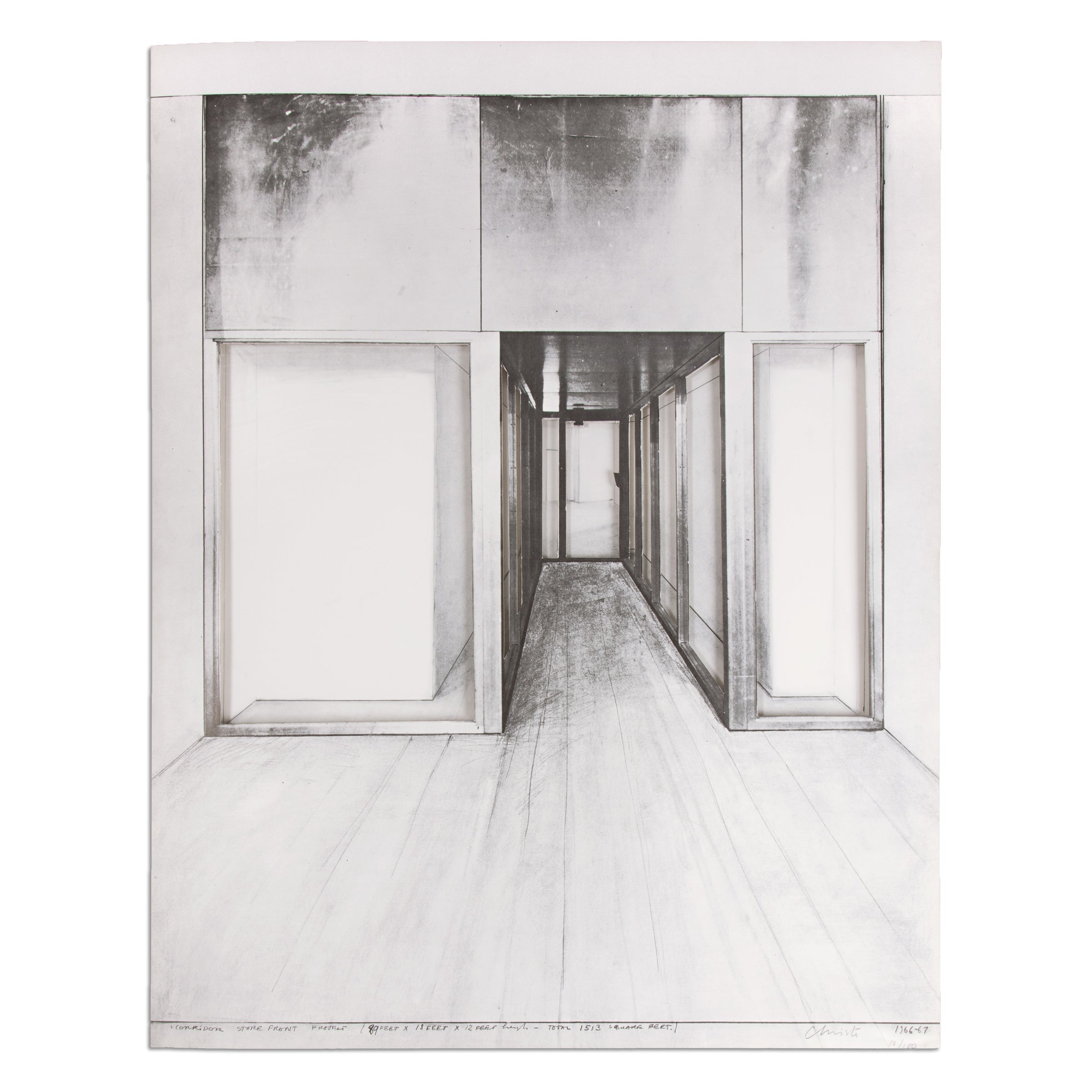 Christo — Corridor Store Front (Monuments)