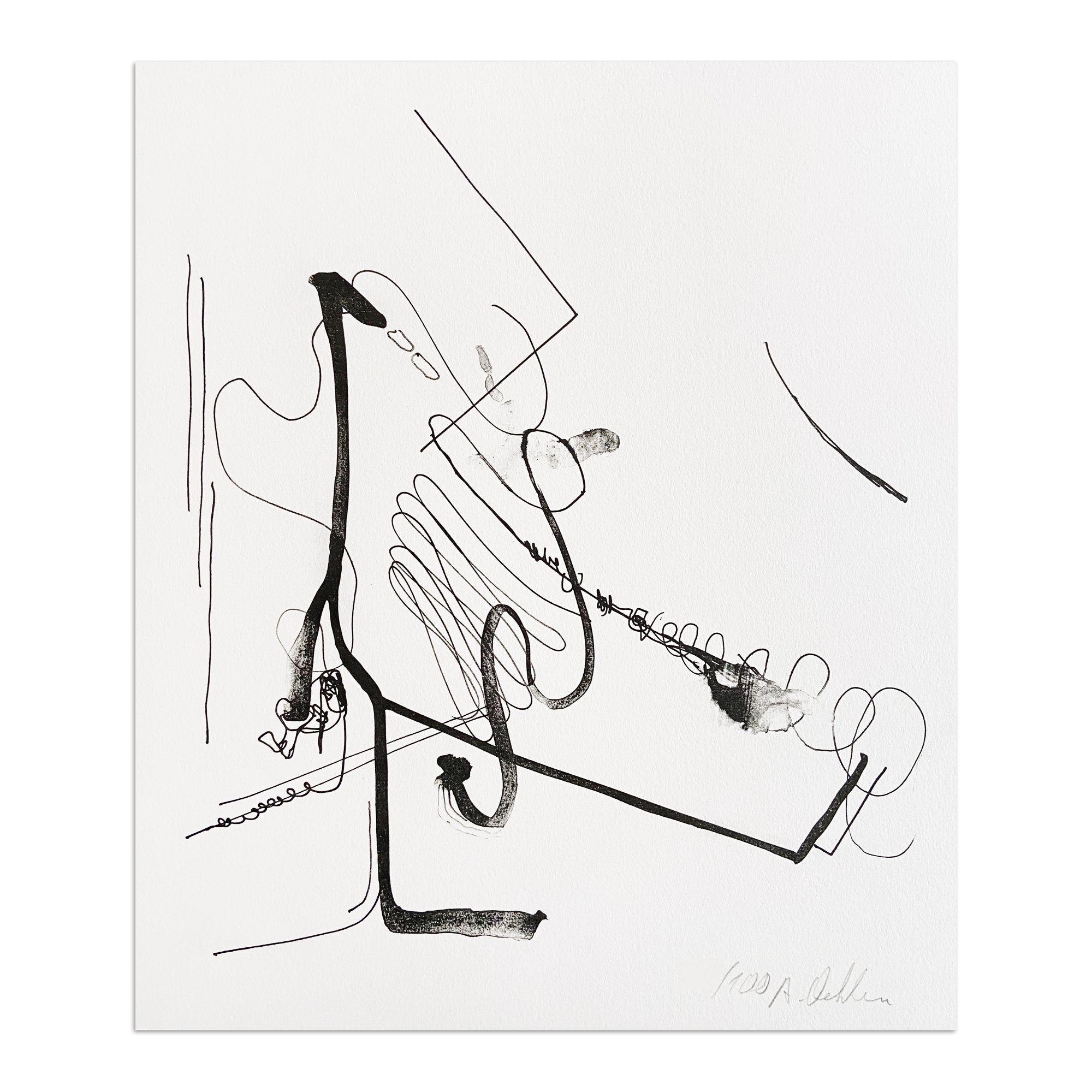 Albert Oehlen — Meditation über Bürokratische Tendenzen