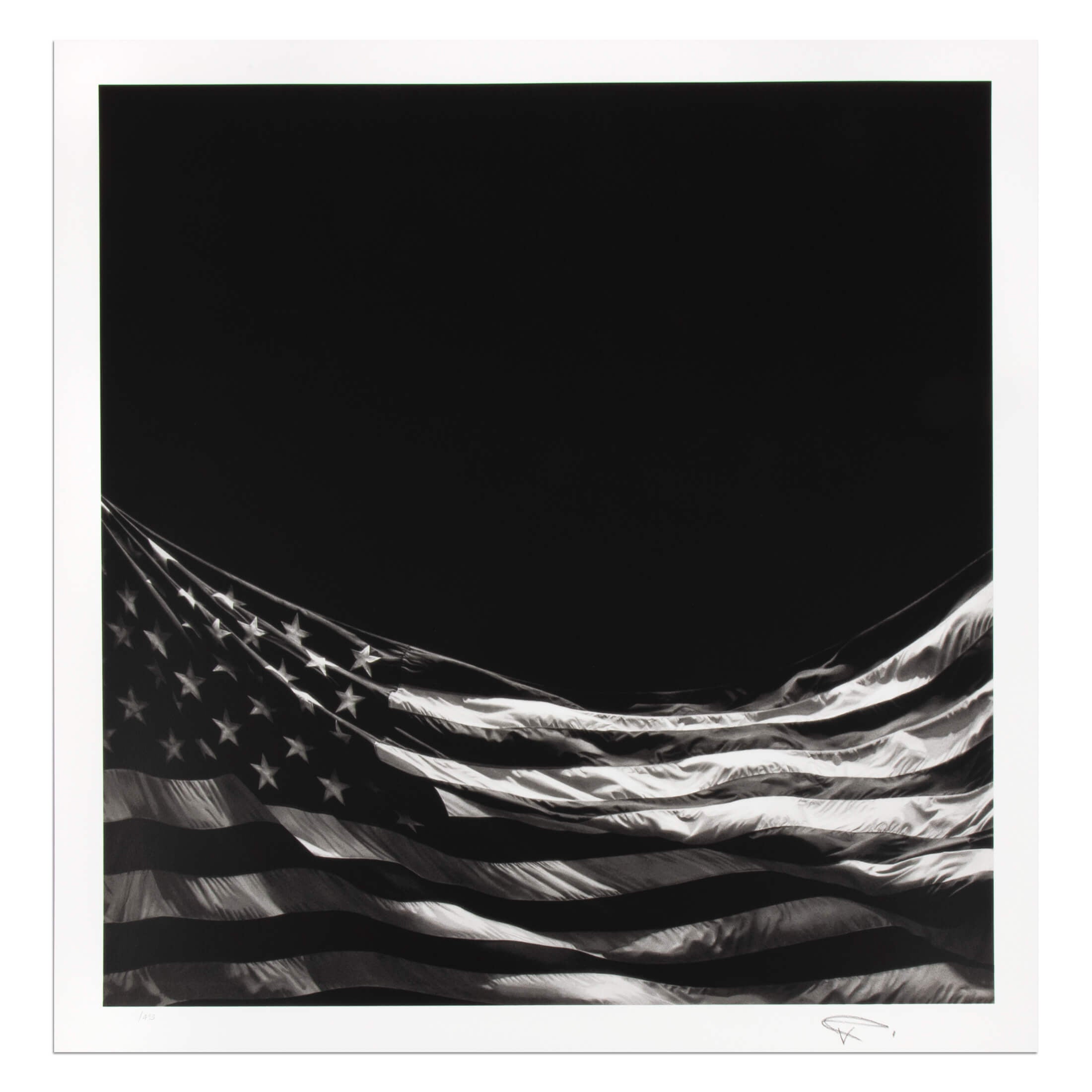 Robert Longo — Falling Flag