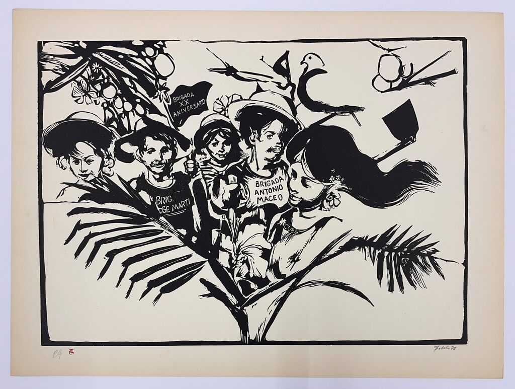 Roberto Fabelo — Untitled (from porfolio "Grabados Cubanos")