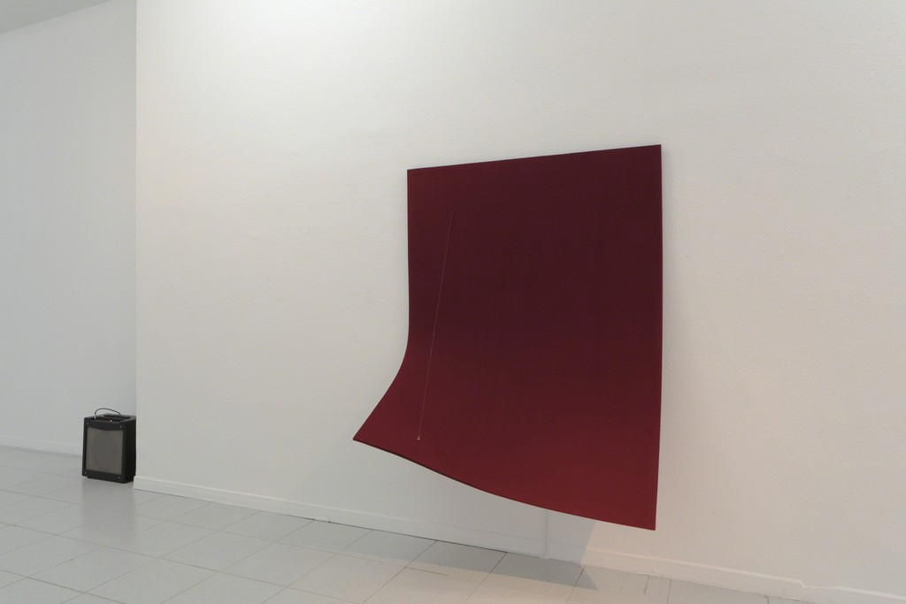 Naama Tsabar — Naama Tsabar, Work On Felt (Variation 12), Burgundy