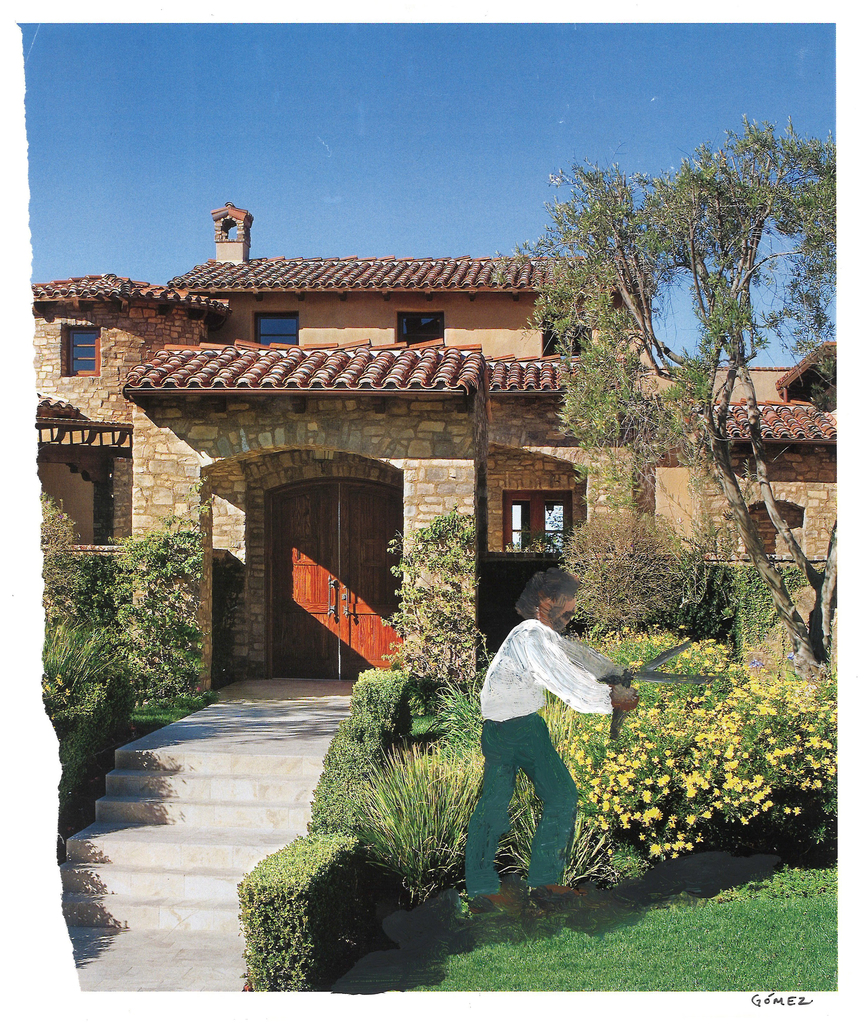 Adolfo in the Garden