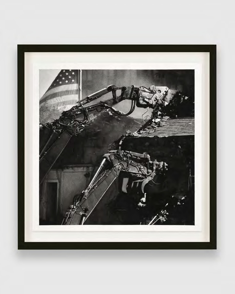 Robert Longo — Untitled (White House, East Wing)