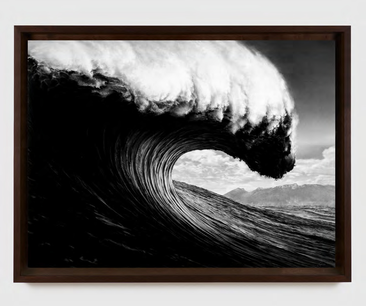 Robert Longo — Untitled (Homage to Hokusai)