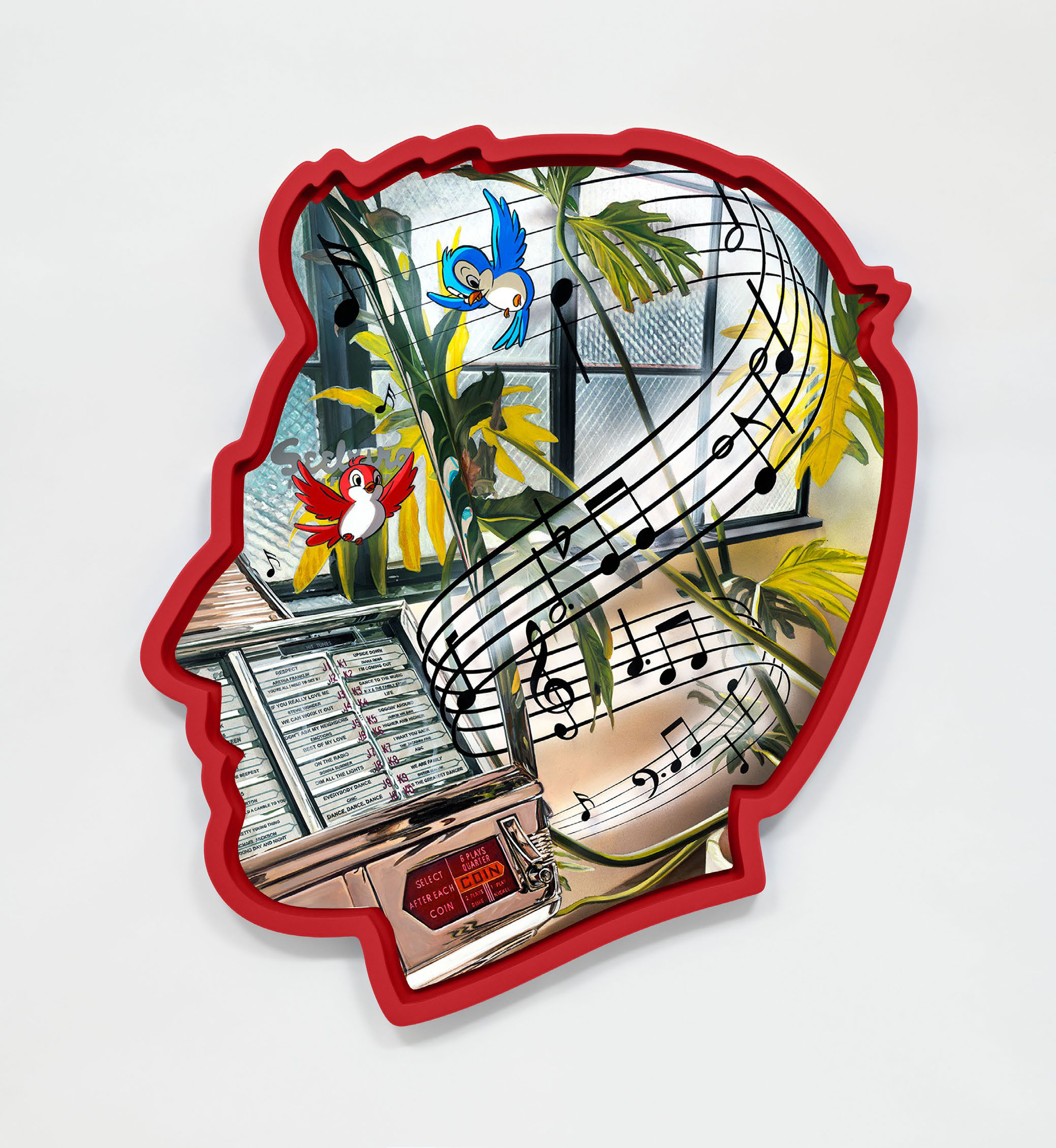 Alex Israel — Self Portrait (Jukebox)