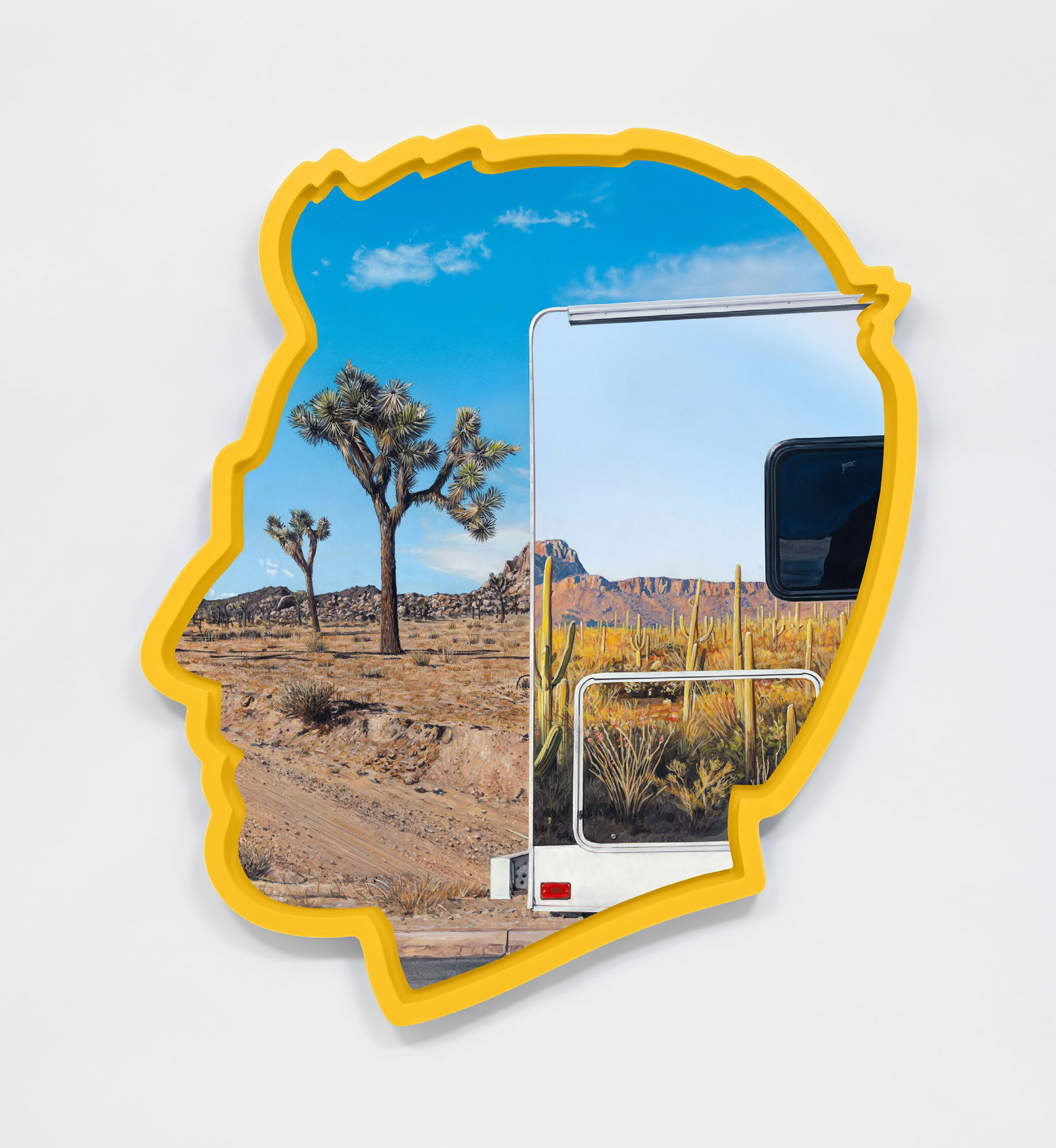 Alex Israel — Self Portrait (Road Trip)