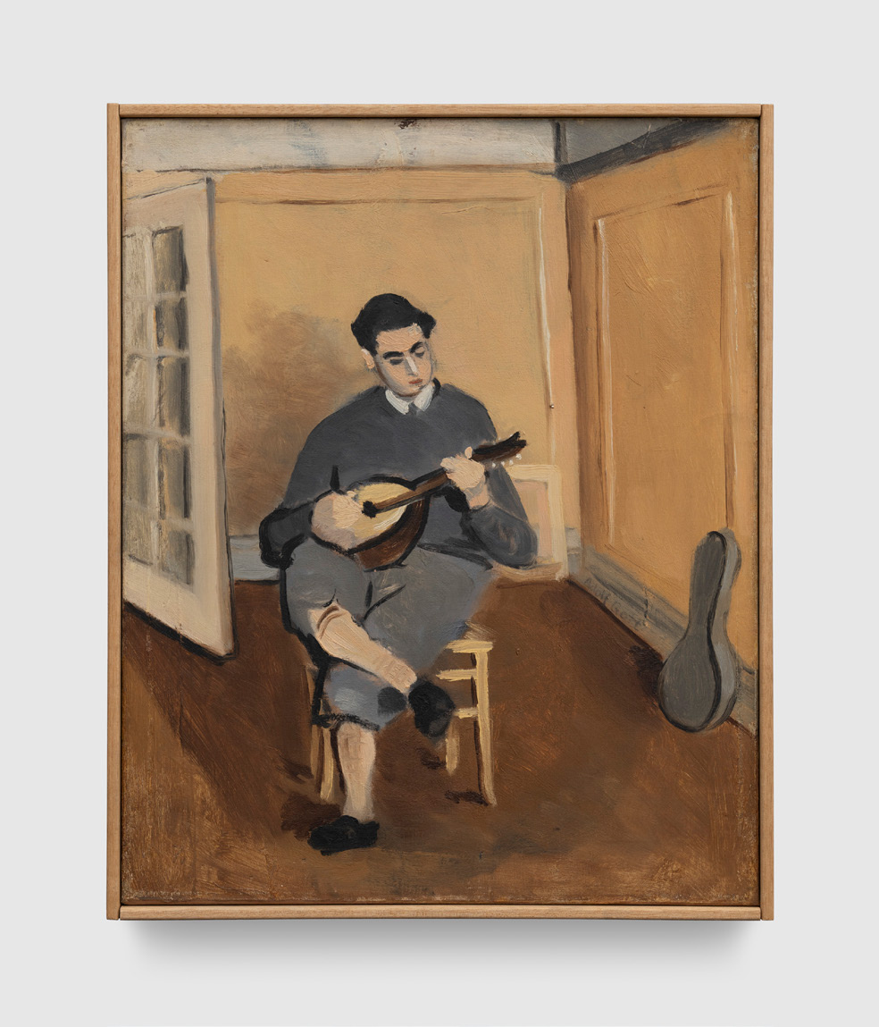 Adolph Gottlieb — Untitled (Alex with Mandolin)