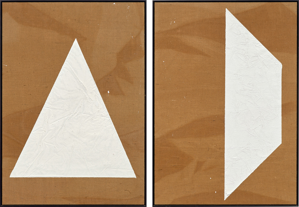 Two works: (i) To Be Titled (Additive Painting #8); (ii) To Be Titled (Additive Painting #9)