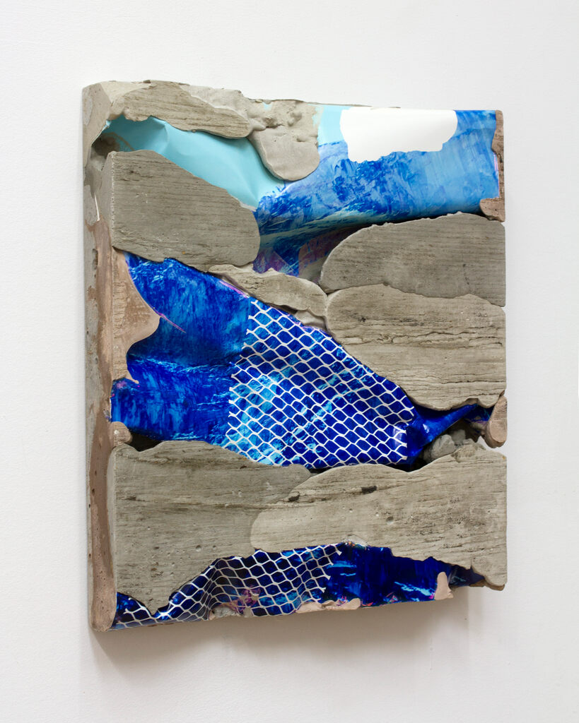 Letha Wilson — Half Dome Blue Concrete Bend (Lath)