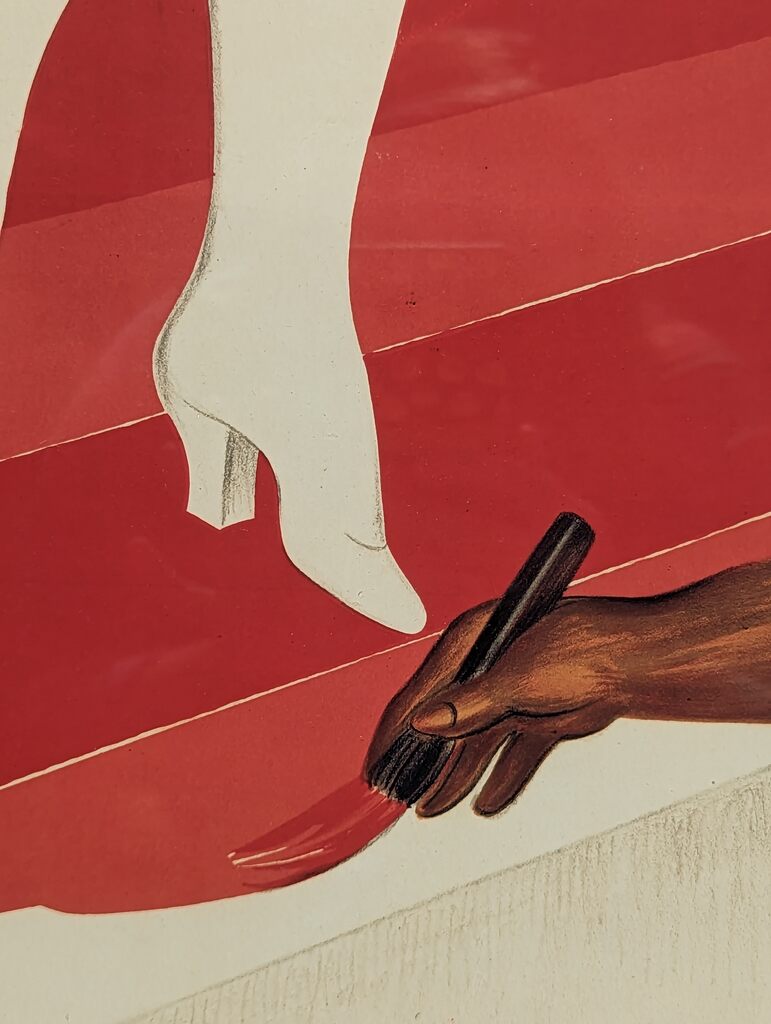 Leonetto Cappiello — French Vintage Modern Art Deco Nitrolian Fast Drying Paint Promotional Poster