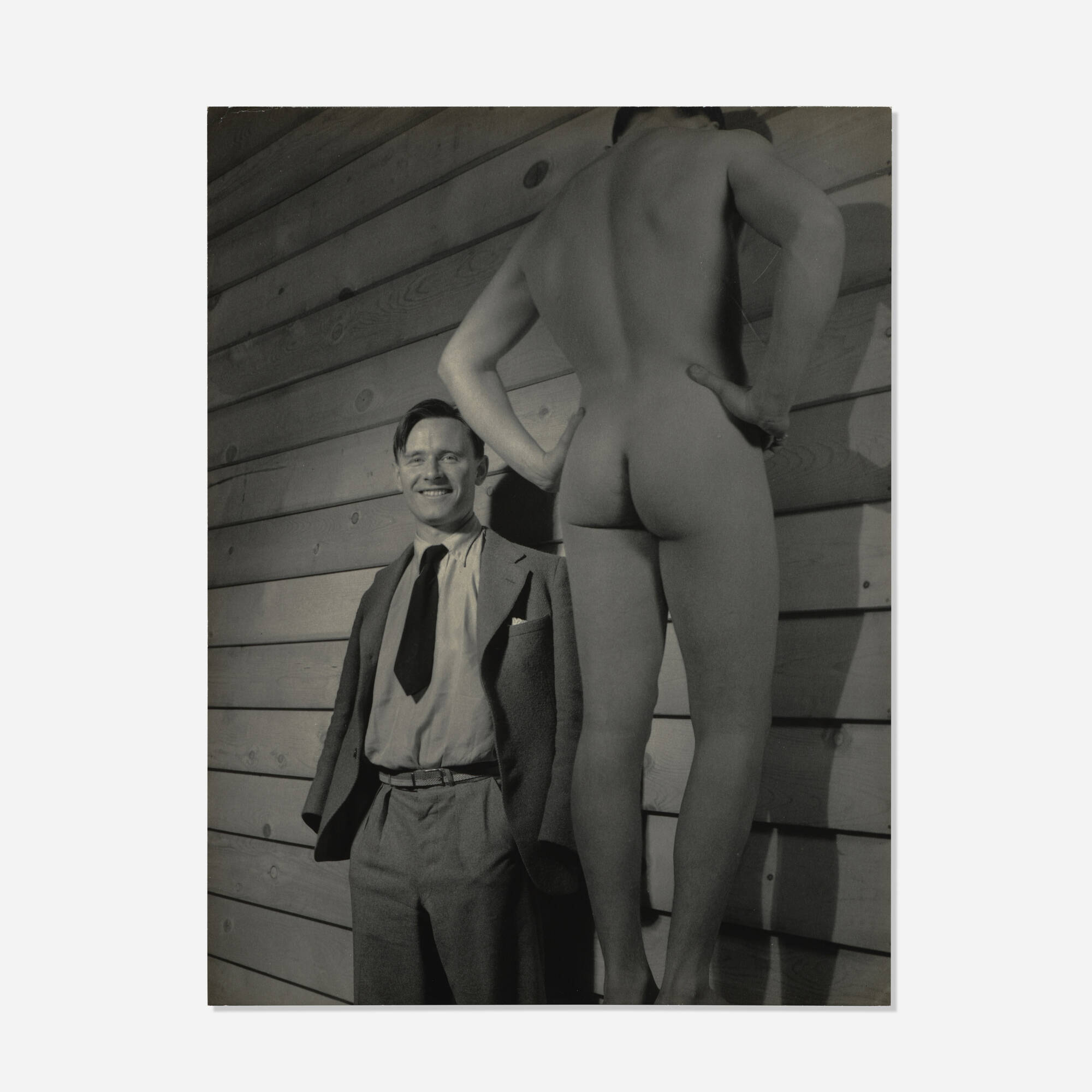 Christopher Isherwood with Harvey Young