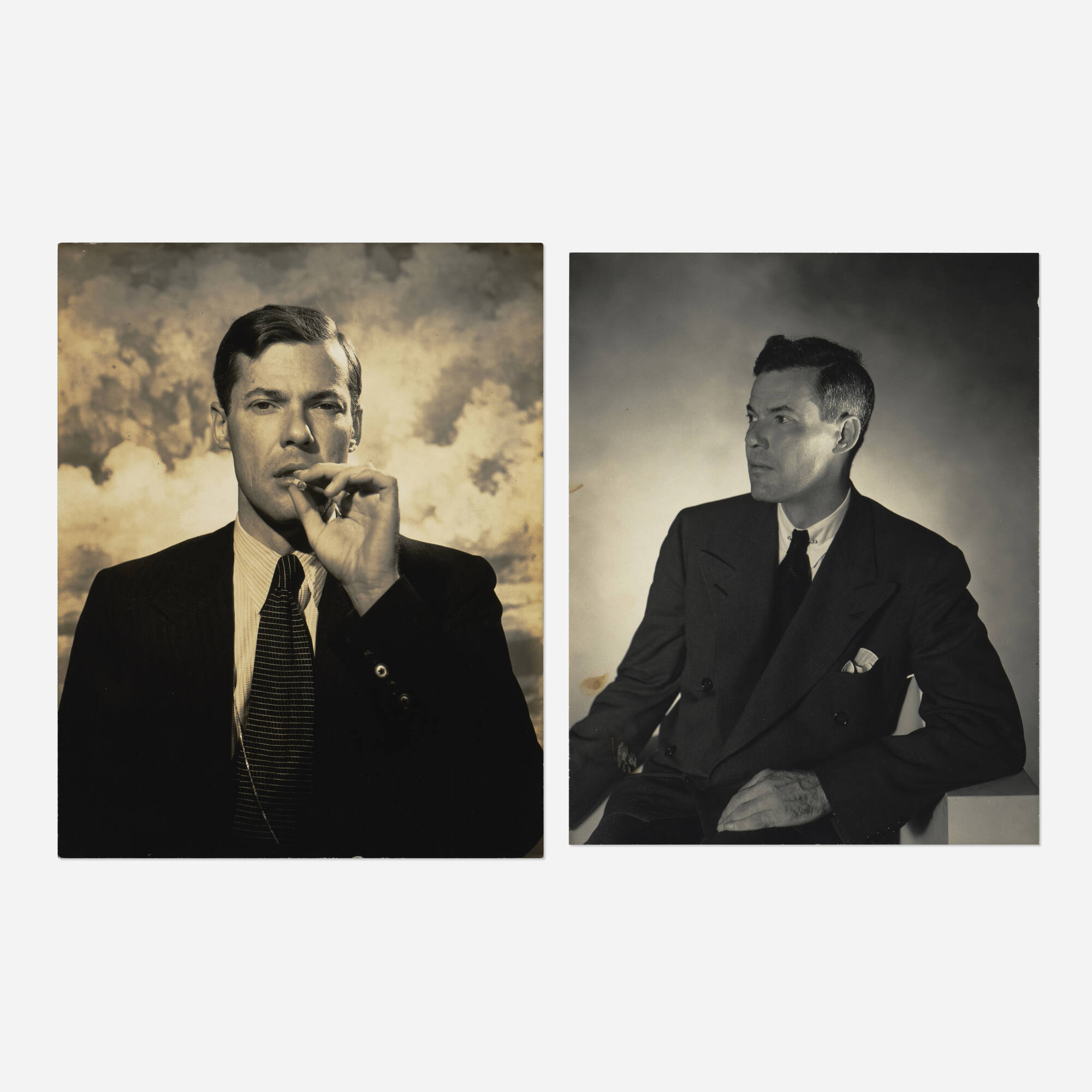 George Platt Lynes — Glenway Wescott (two works)
