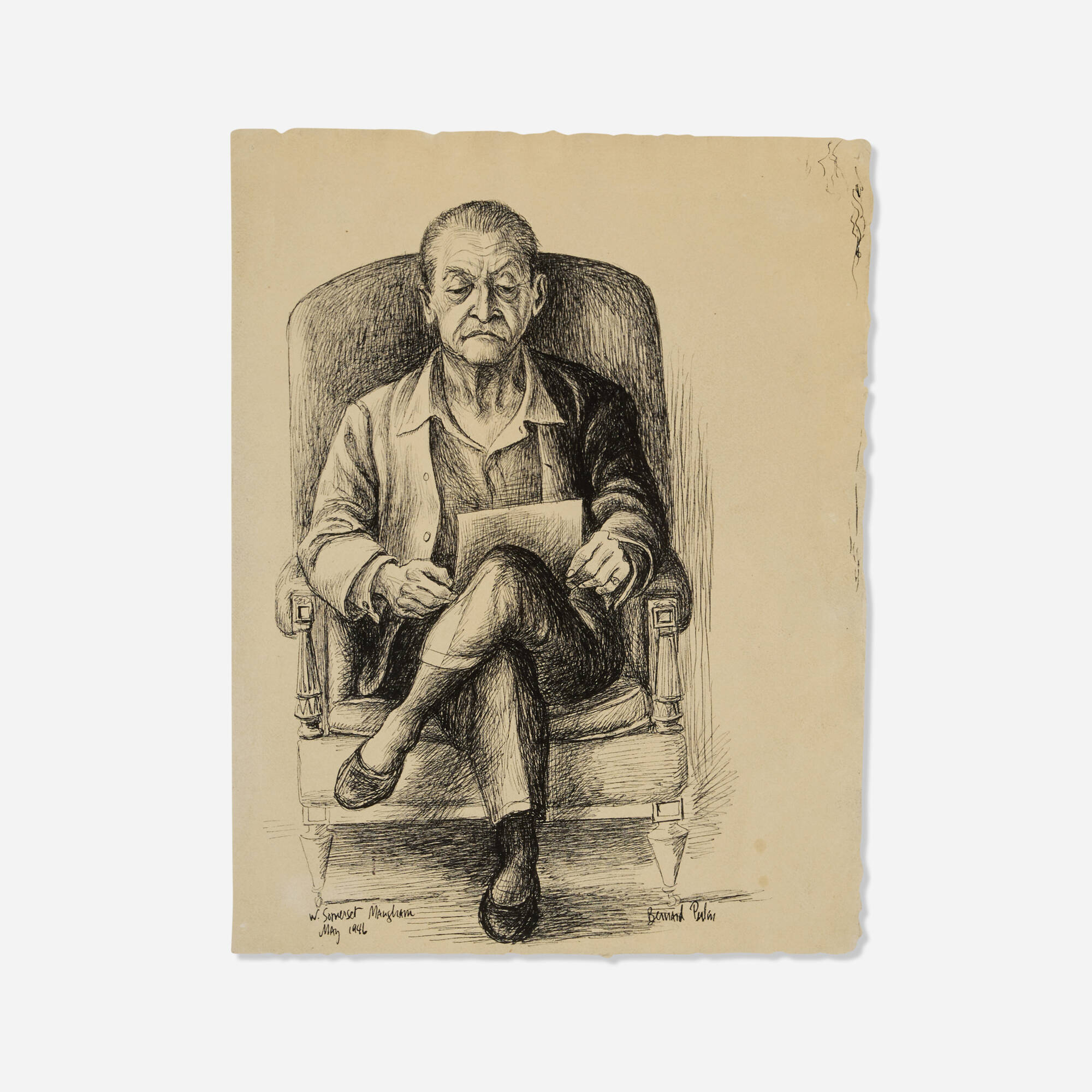 Portrait of William Somerset Maugham