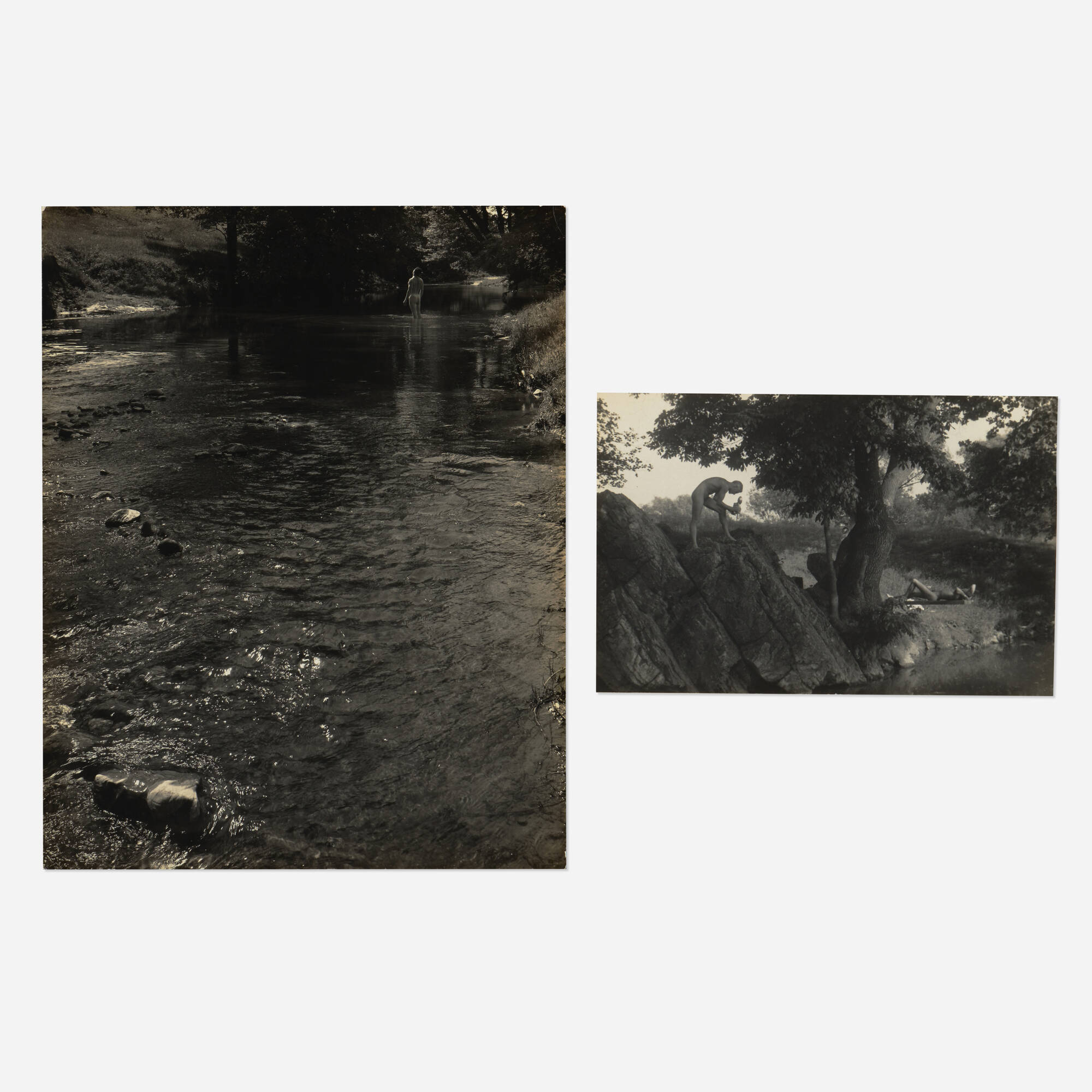 George Platt Lynes — Untitled; George Fredrick Leffler (two works)