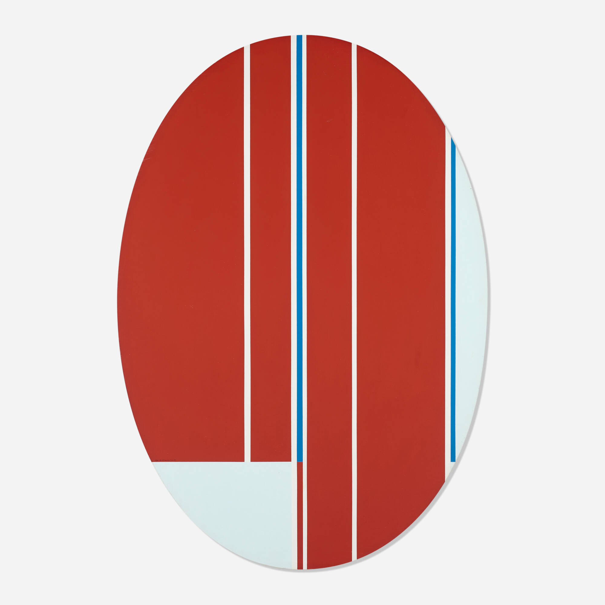 Ilya Bolotowsky — Eclipse Red Vertical