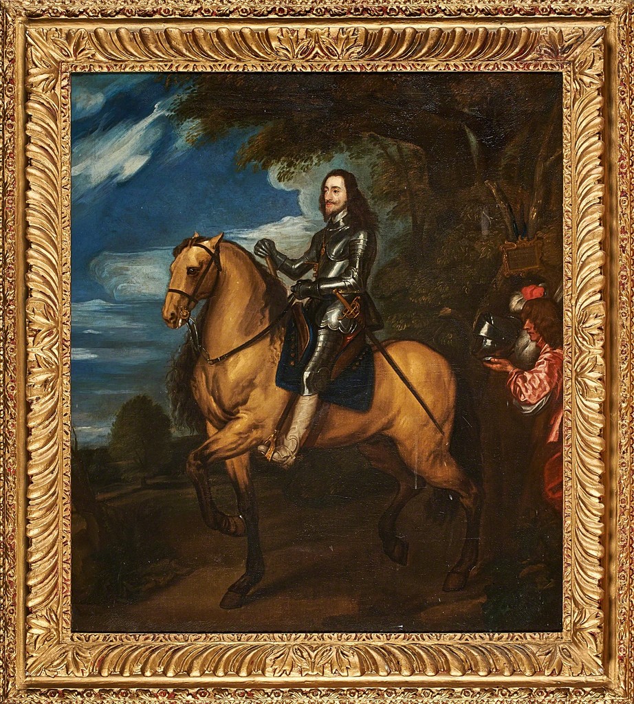 Anthony van Dyck — "Retrato de Carlos I" (Portrait of Carlos I)