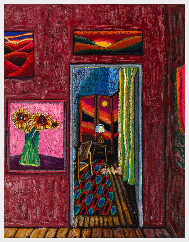 JJ Manford — Interior with Milton Avery Stillife and Manfords