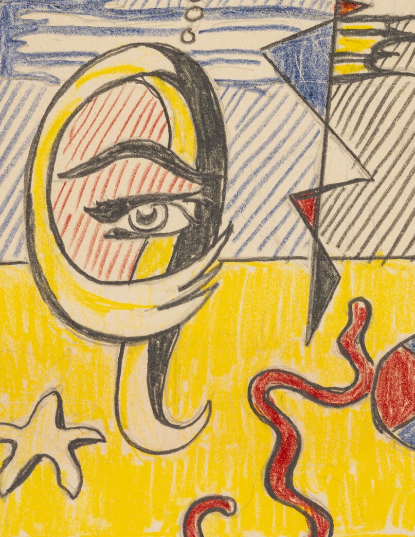 Roy Lichtenstein — Study for ‘IX by XII’ Tapestry