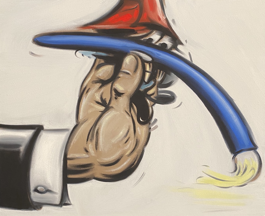 Ryan Travis Christian — Small PP Guy Painter Man Hand Man