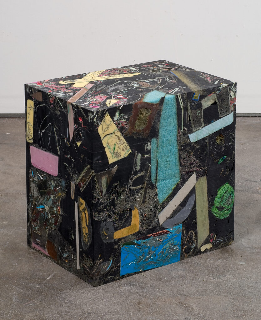 Jedediah Caesar — Untitled (Glyph Cube)