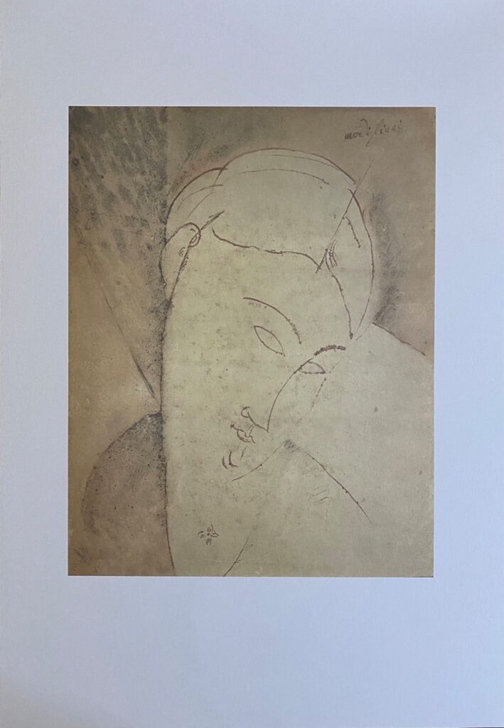 Amedeo Modigliani — Ritratto di donna con ciondolo, 1915