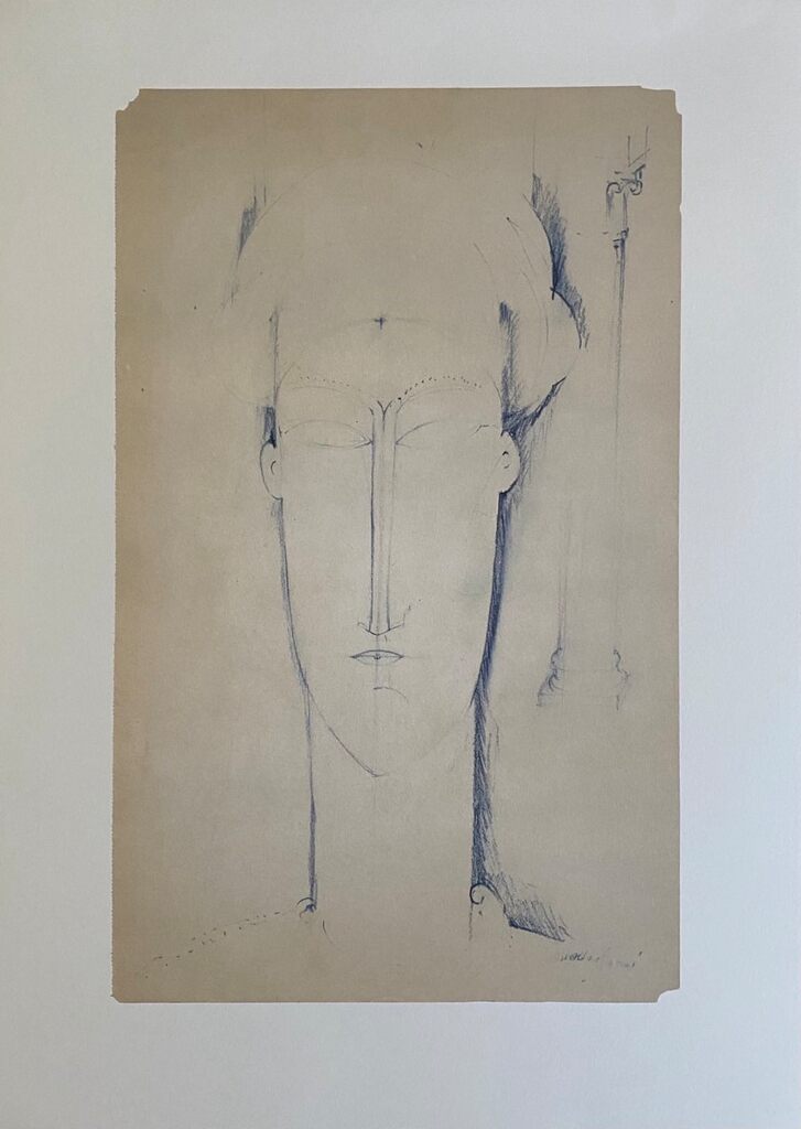 Amedeo Modigliani — Cariatide, 1913