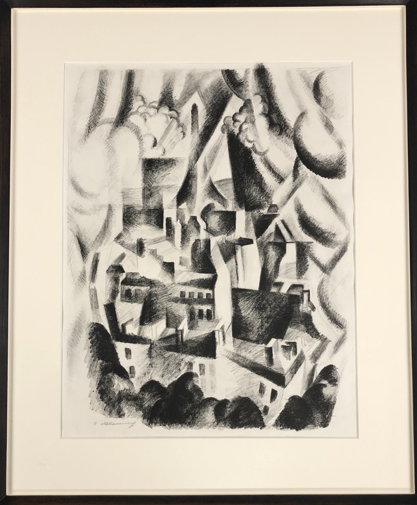 Robert Delaunay — Fenêtre sur la Ville, Paris Eiffel