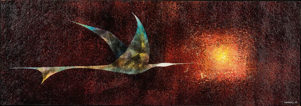 Leonardo Nierman — Bird in Flight