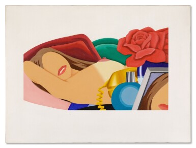 Tom Wesselmann — Final Study for Nude Lithograph