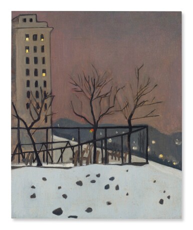 Alice Neel — Snow Scene