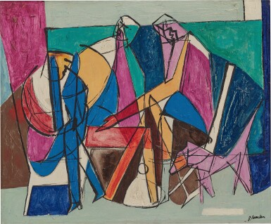 Romare Bearden — Poor Thirsty Souls