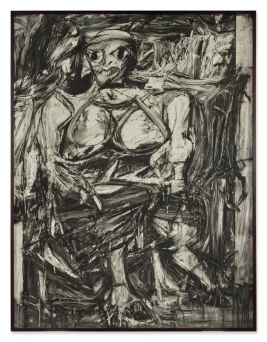 Robert Longo — Untitled (After De Kooning, Woman 1, 1950-1952)