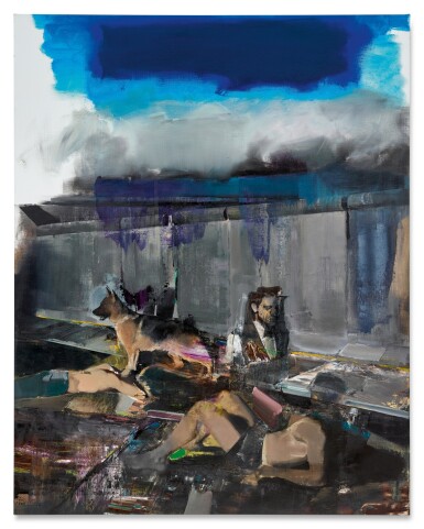 Adrian Ghenie — The Blue Rain