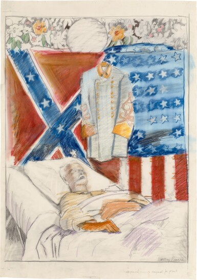 Larry Rivers — Last Civil War Veteran (Original for the Print)
