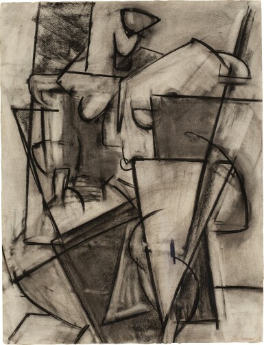 Lee Krasner — Nude Study from Life