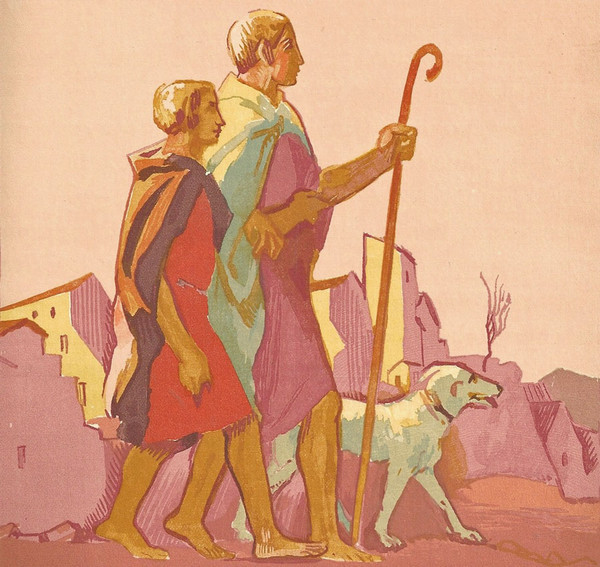 Maurice Denis — Le Livre de Tobie, Traduit sur la Vulgate.Illustrations de Maurice Denis, Gravées sur bois par Jacques Beltrand