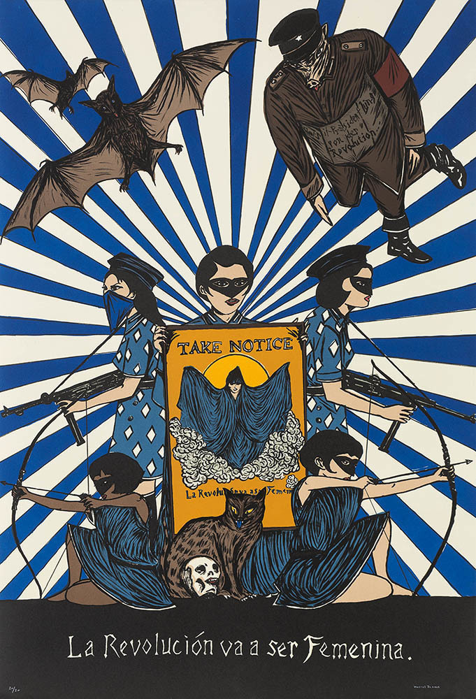 Marcel Dzama — The Revolution Will Be Female