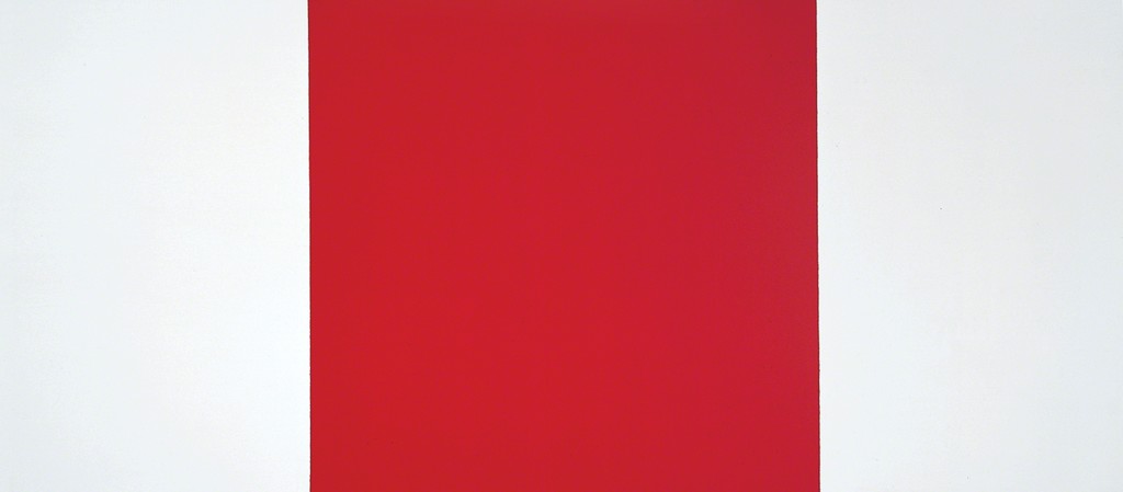 Barnett Newman — Unfinished Painting