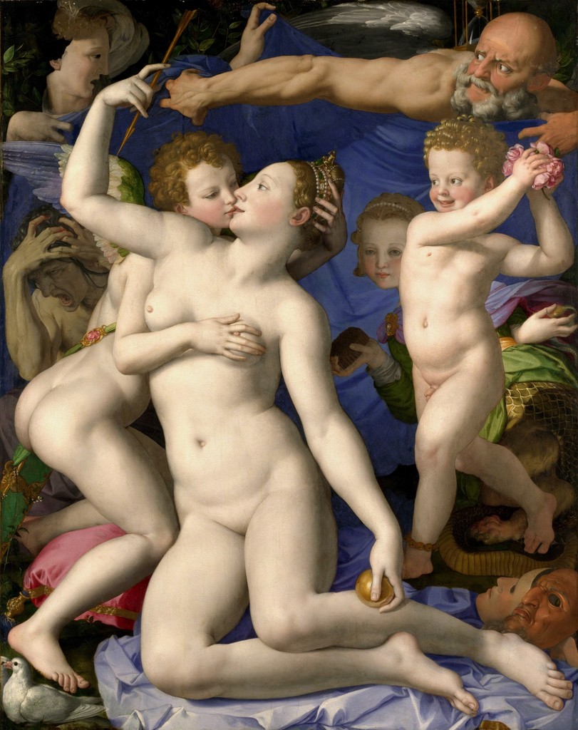 Allegory with Venus and Cupid