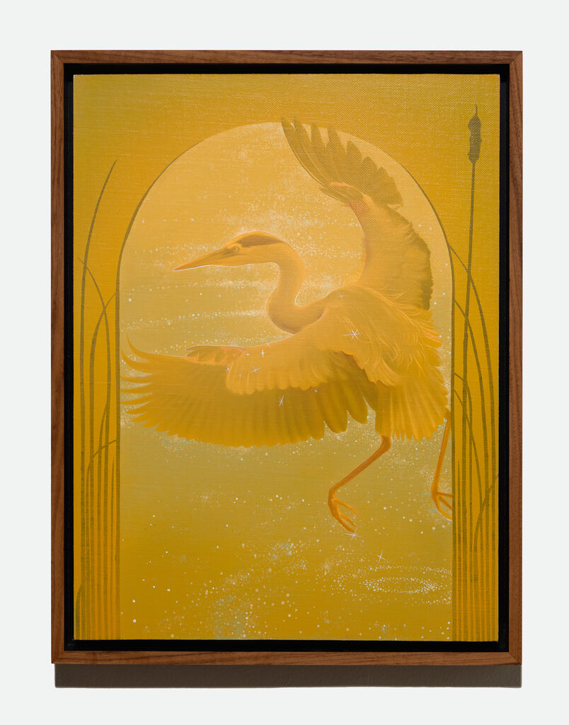 Robert Martin — Golden Wings (Great Blue Heron)