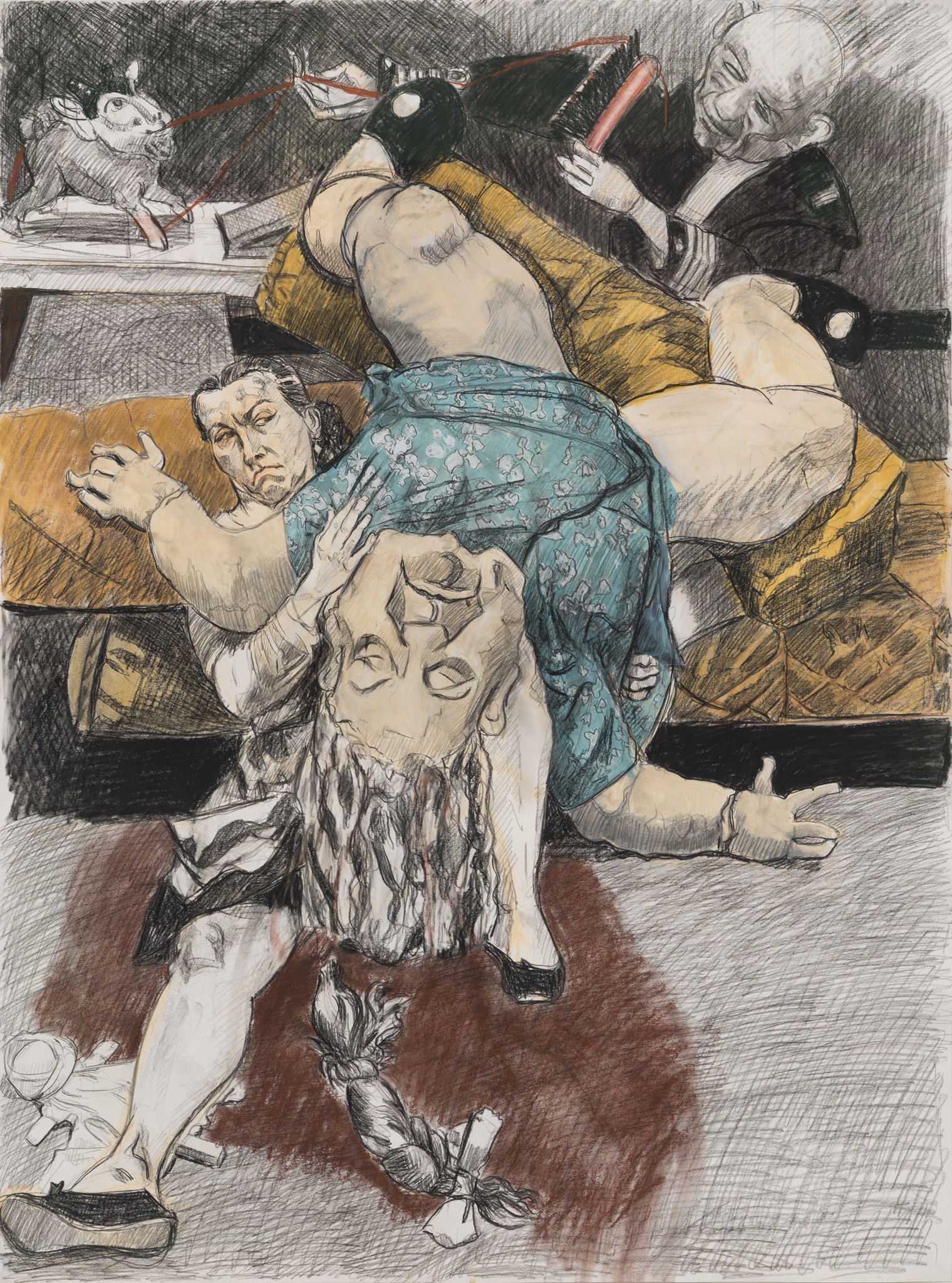 Paula Rego — The Death of the Blind Sister