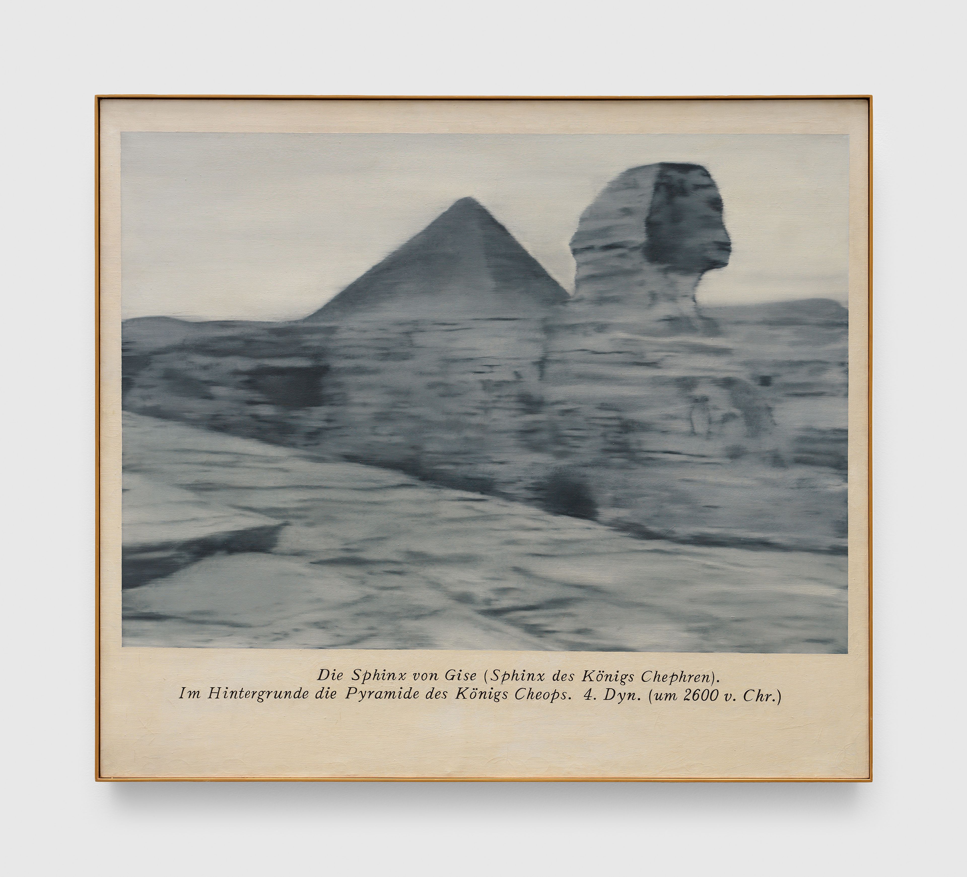 Gerhard Richter — Grosse Sphinx von Gise (Great Sphinx of Gizeh)