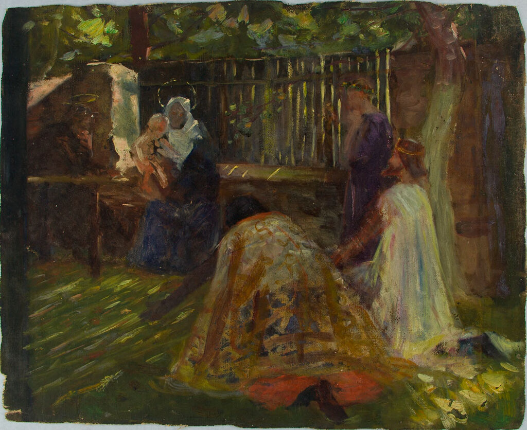 William Valentine Schevill — Virgin and Child with the Magi