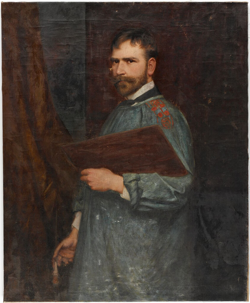 William Valentine Schevill — Self-Portrait