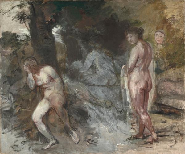 Nude Women in a Landscape